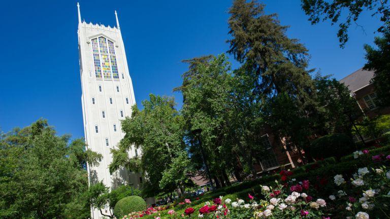 Burns Tower at University of the Pacific