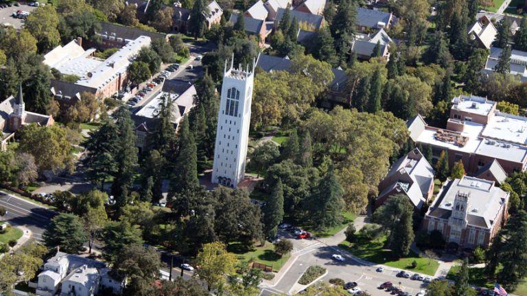 Burns Tower at University of the Pacific