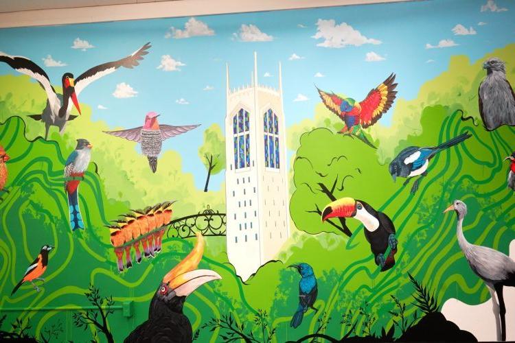 Center for Identity and Inclusion's mural 