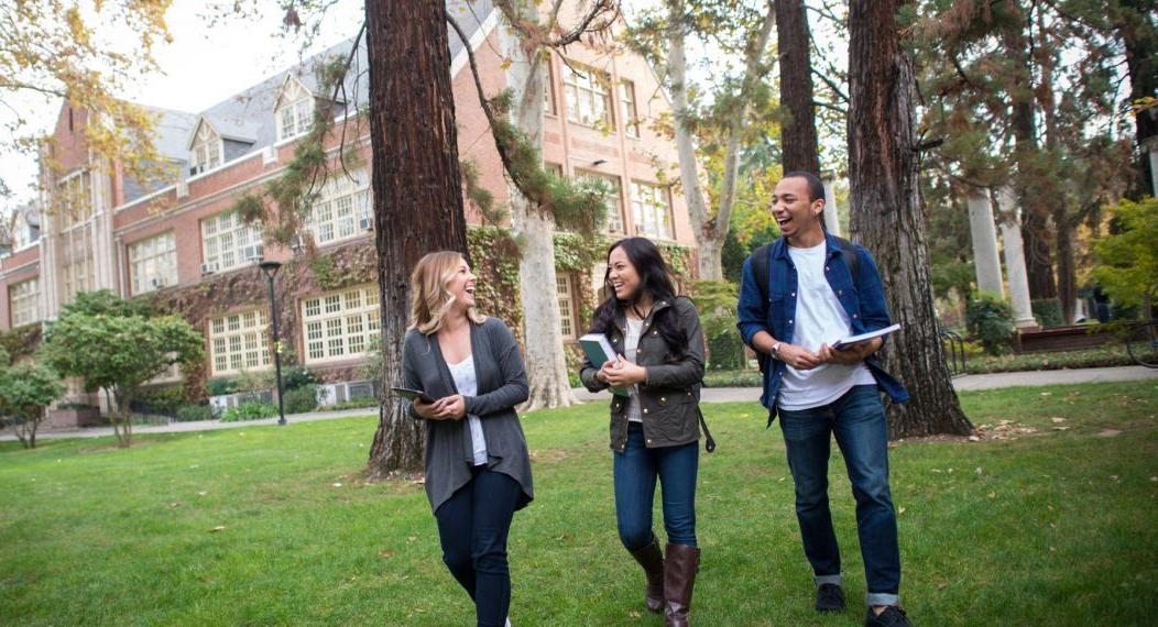 students walking 