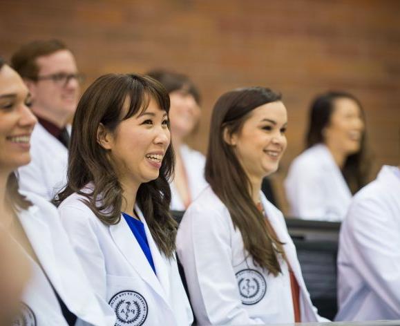 PA white coat ceremony students